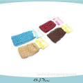 4Pack wide knitted handmade knit crochet flower headband